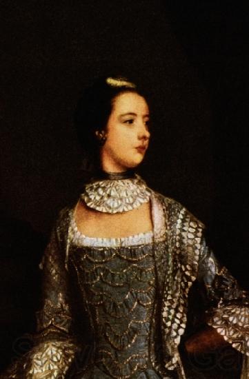 Sir Joshua Reynolds Portrait of Susannah Beckford Spain oil painting art